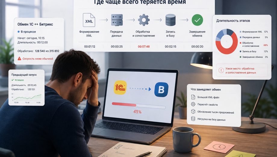 Иллюстрация к разделу: Где чаще всего теряется время