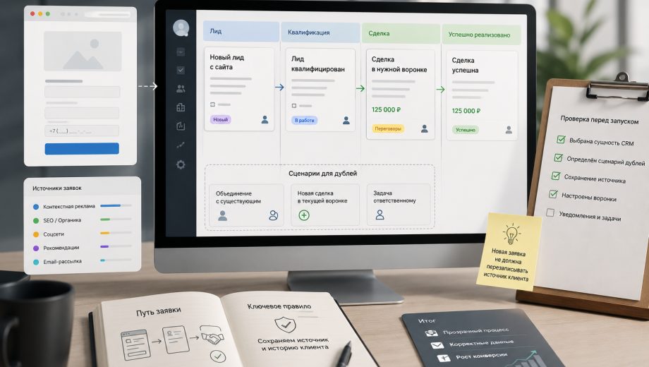Иллюстрация к разделу: Выберите сущность CRM до разработки