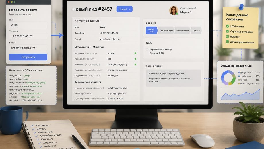 Иллюстрация к разделу: Какие данные должна получить CRM