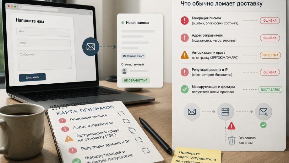 Иллюстрация к разделу: Что обычно ломает доставку: карта признаков